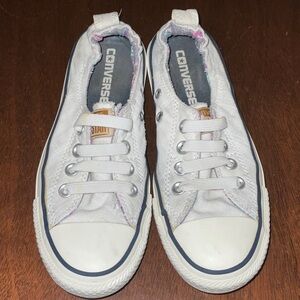 Converse womens natural white  slip on  fashion Sneakers